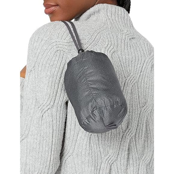 Amazon Essentials Women's XXL Gray Lightweight Long Sleeve Zip Puffer Jacket - Picture 9 of 12